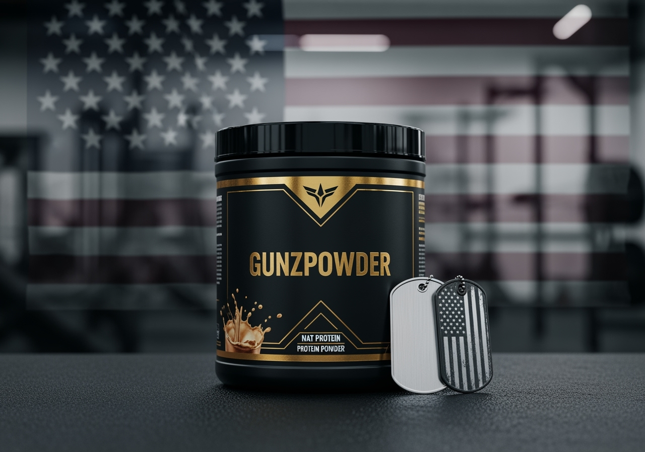 GunzPowder 100% Whey Isolate Protein Powder Vanilla